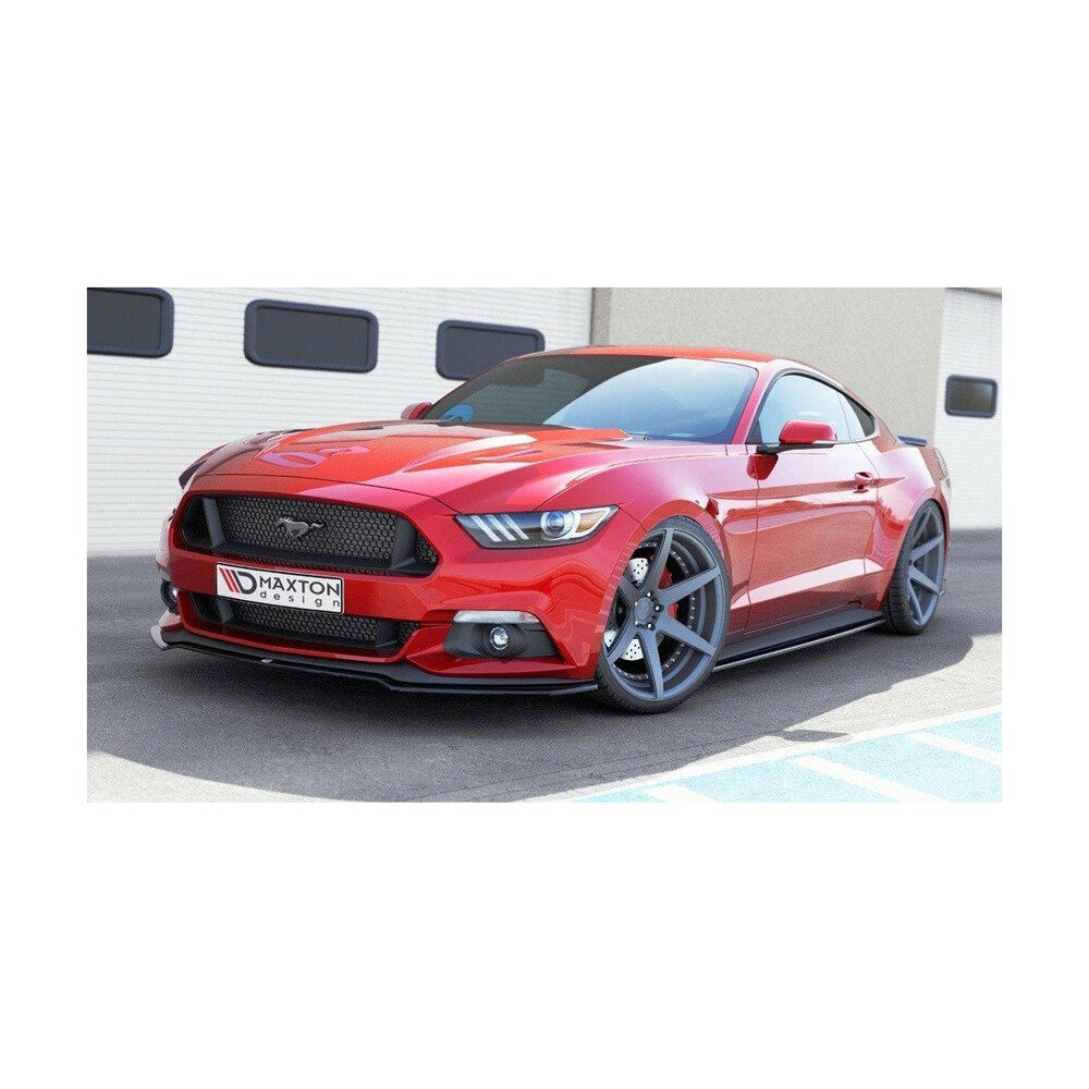 Prelungire Bară Față compatibilă cu Ford Mustang MK6 Maxton Design Prelungire Bară Față compatibilă cu Ford Mustang MK6 Maxton Design