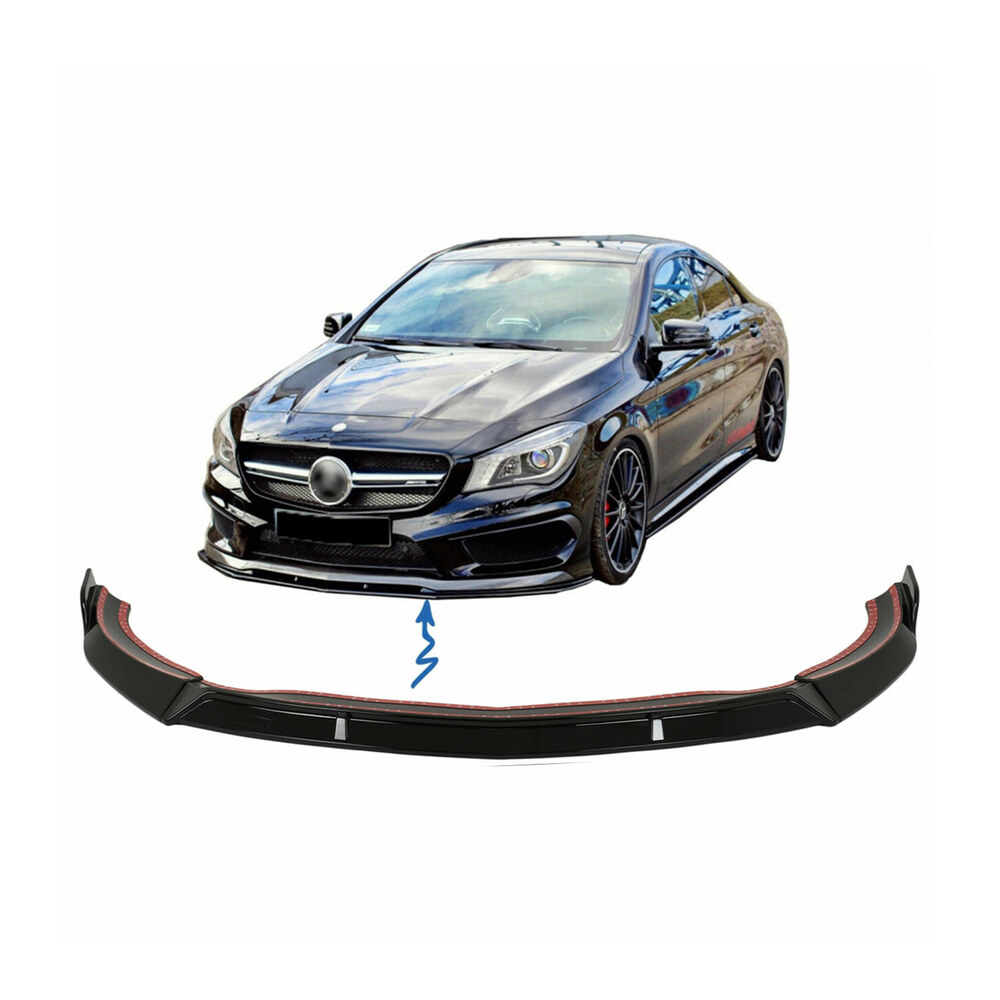 Prelungire Bară Față compatibilă cu Mercedes CLA45 C117 X117 Prelungire Bară Față compatibilă cu Mercedes CLA45 C117 X117