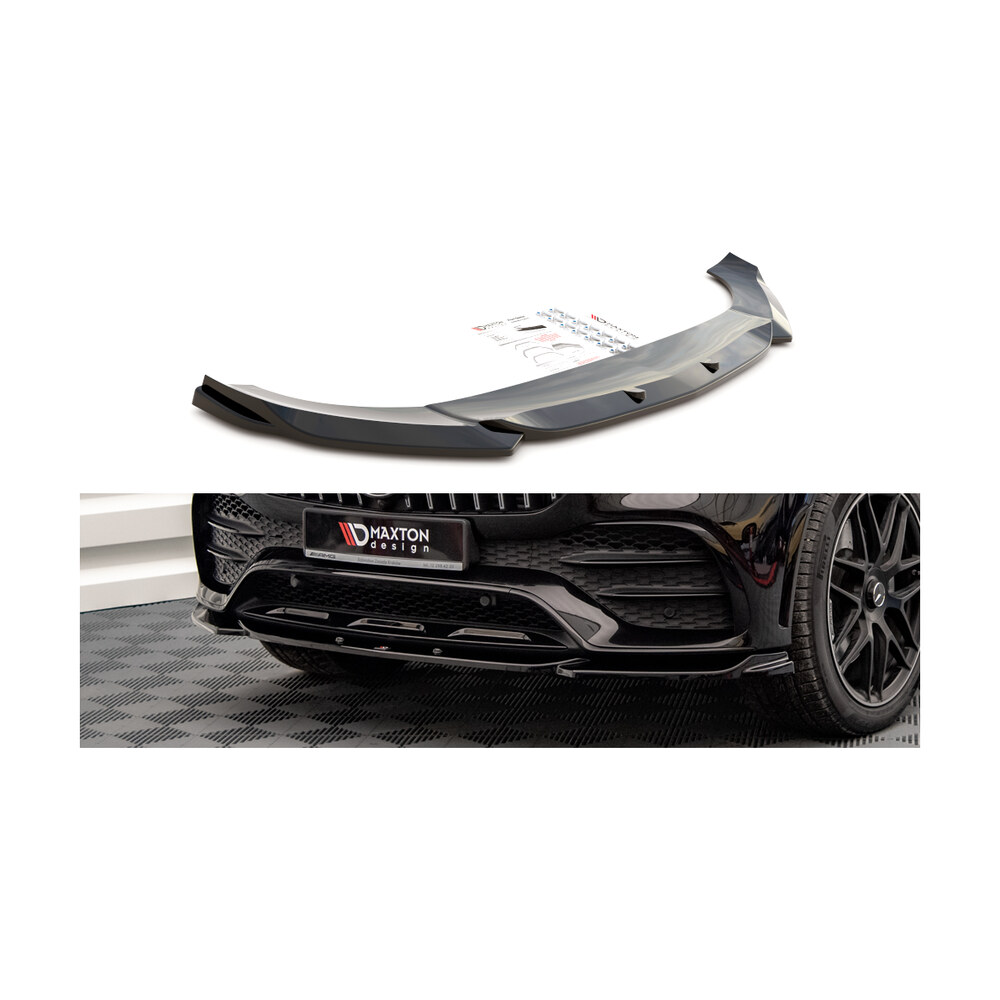 Prelungire Bară Față compatibilă cu Mercedes GLE Coupe C167 AMG Line Maxton Design Prelungire Bară Față compatibilă cu Mercedes GLE Coupe C167 AMG Line Maxton Design