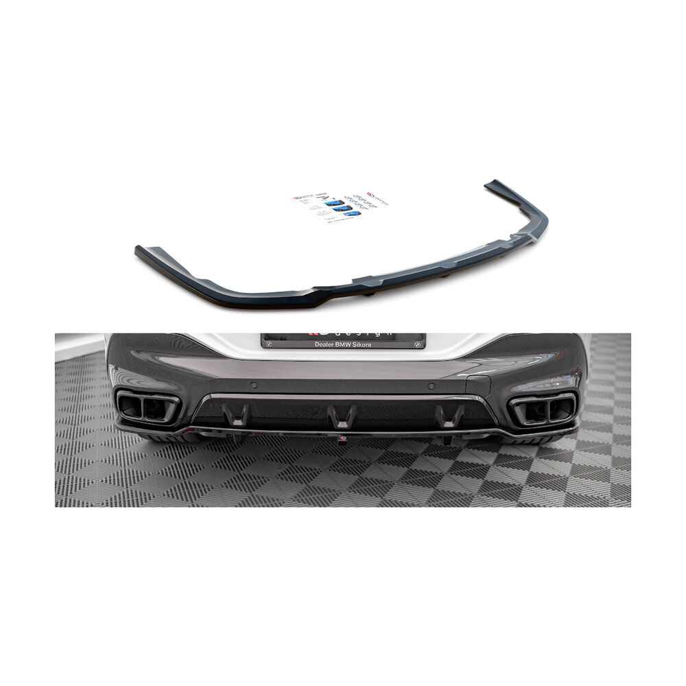 Prelungire Bară Spate compatibilă cu BMW X6 G06 V.1 Maxton Design Prelungire Bară Spate compatibilă cu BMW X6 G06 V.1 Maxton Design