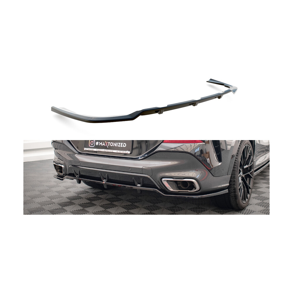 Prelungire Bară Spate compatibilă cu BMW X6 G06 M Pack V.2 Maxton Design Prelungire Bară Spate compatibilă cu BMW X6 G06 M Pack V.2 Maxton Design