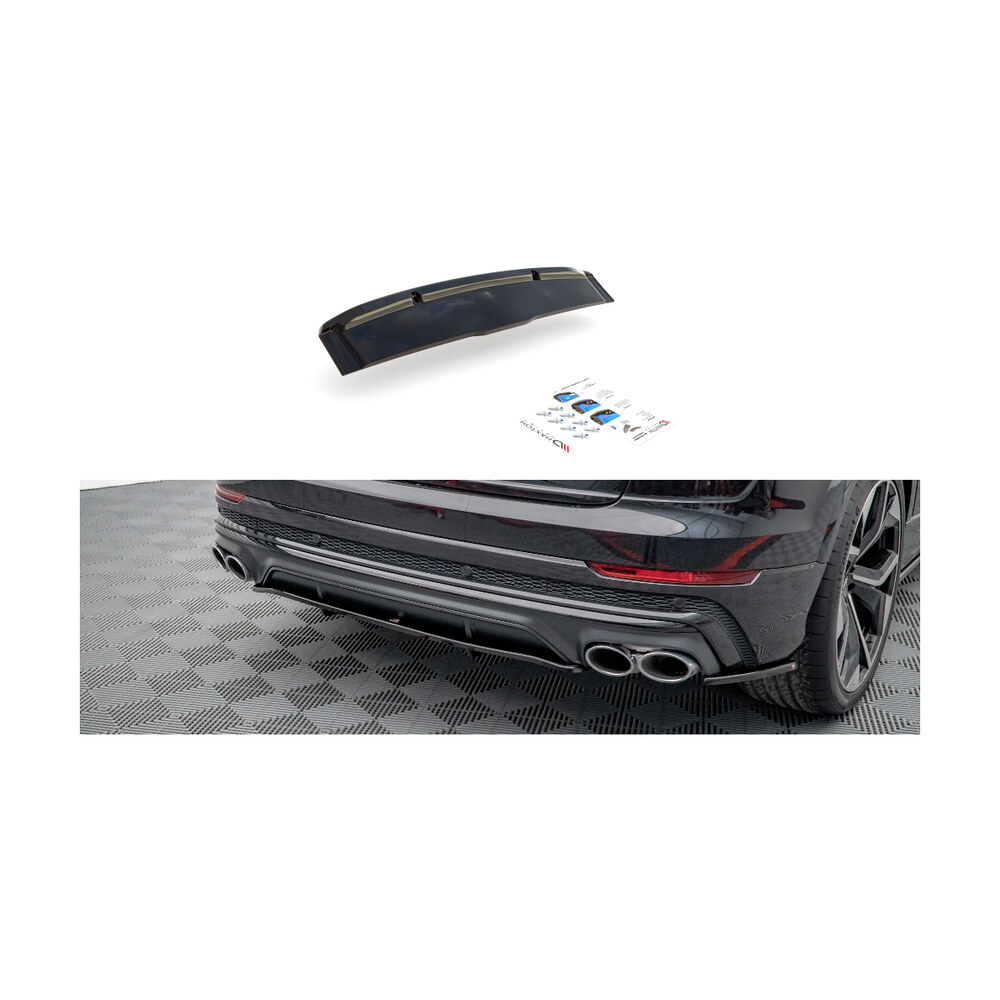 Prelungire Difuzor Bară Spate compatibilă cu Audi SQ8 Maxton Design Prelungire Difuzor Bară Spate compatibilă cu Audi SQ8 Maxton Design