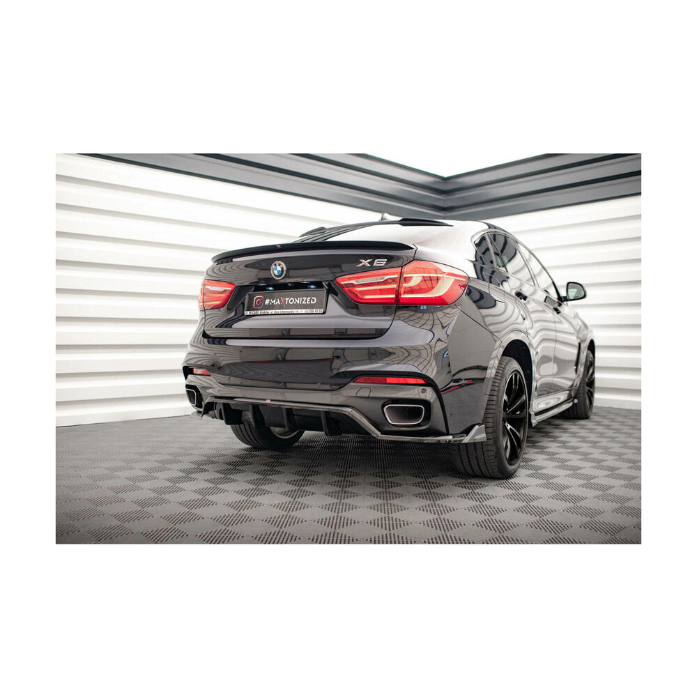 Prelungire Bară Spate compatibilă cu BMW X6 F16 M Pack Maxton Design Prelungire Bară Spate compatibilă cu BMW X6 F16 M Pack Maxton Design