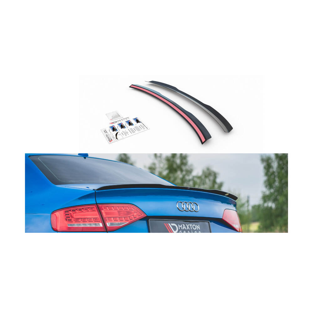 Prelungire Eleron compatibilă cu Audi A4 B8 Sedan Maxton Design Prelungire Eleron compatibilă cu Audi A4 B8 Sedan Maxton Design