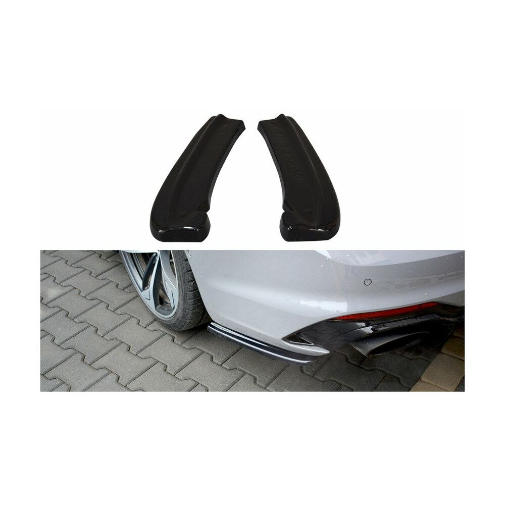 Prelungiri Laterale Bară Spate compatibile cu Audi RS5 F5 Coupe Maxton Design Prelungiri Laterale Bară Spate compatibile cu Audi RS5 F5 Coupe Maxton Design