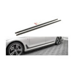 Prelungiri Praguri compatibile cu BMW Seria 7 G12 Long M-Pack Maxton Design — imaginea 2