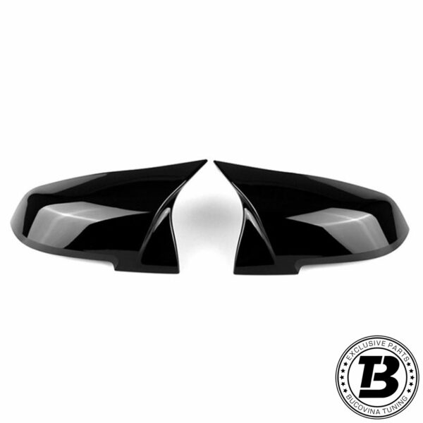 Set de capace de oglinzi M Design negru lucios pentru Seria 3 F30 F31, stânga și dreapta