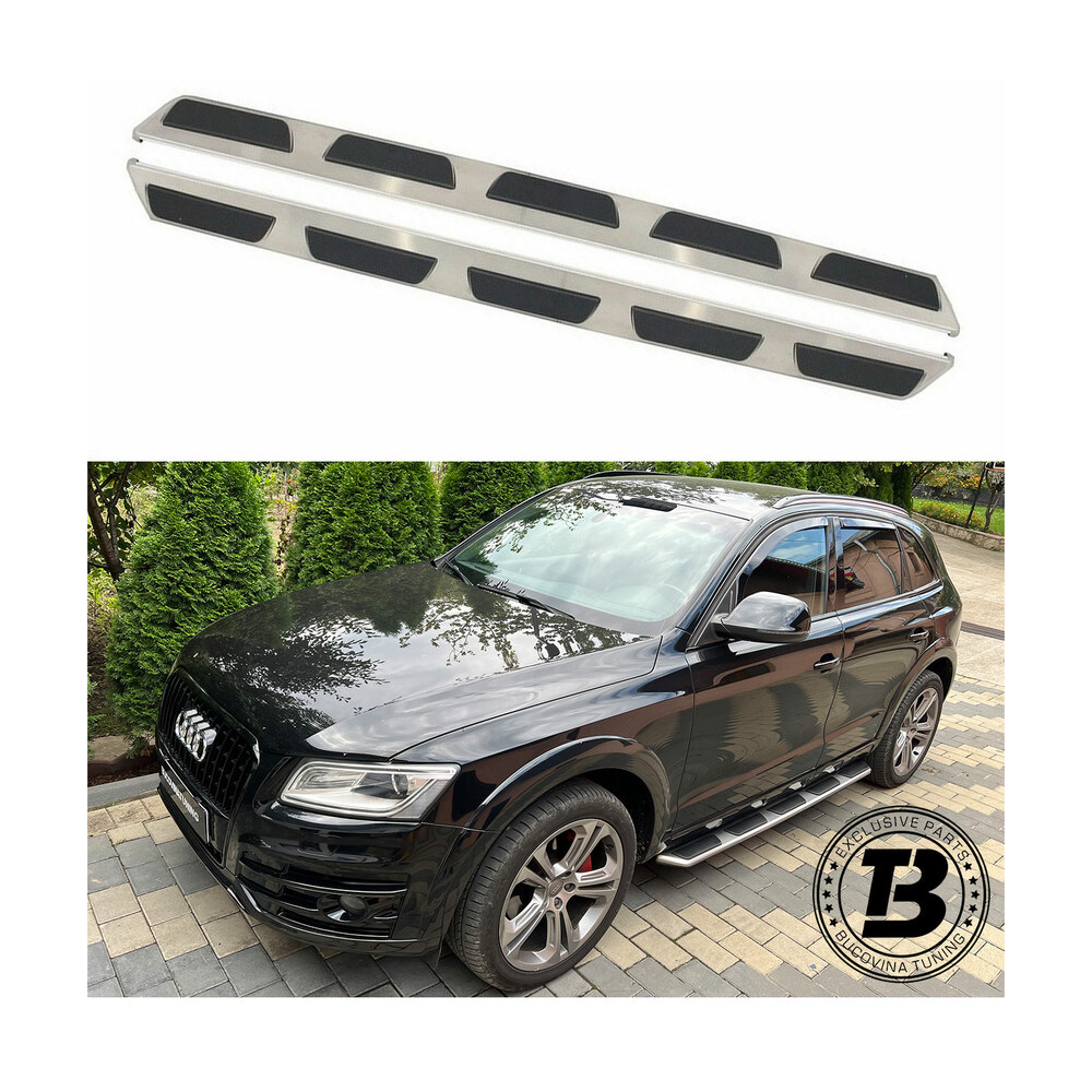 Praguri Aluminiu compatibile cu Audi Q5 8R Praguri Aluminiu compatibile cu Audi Q5 8R
