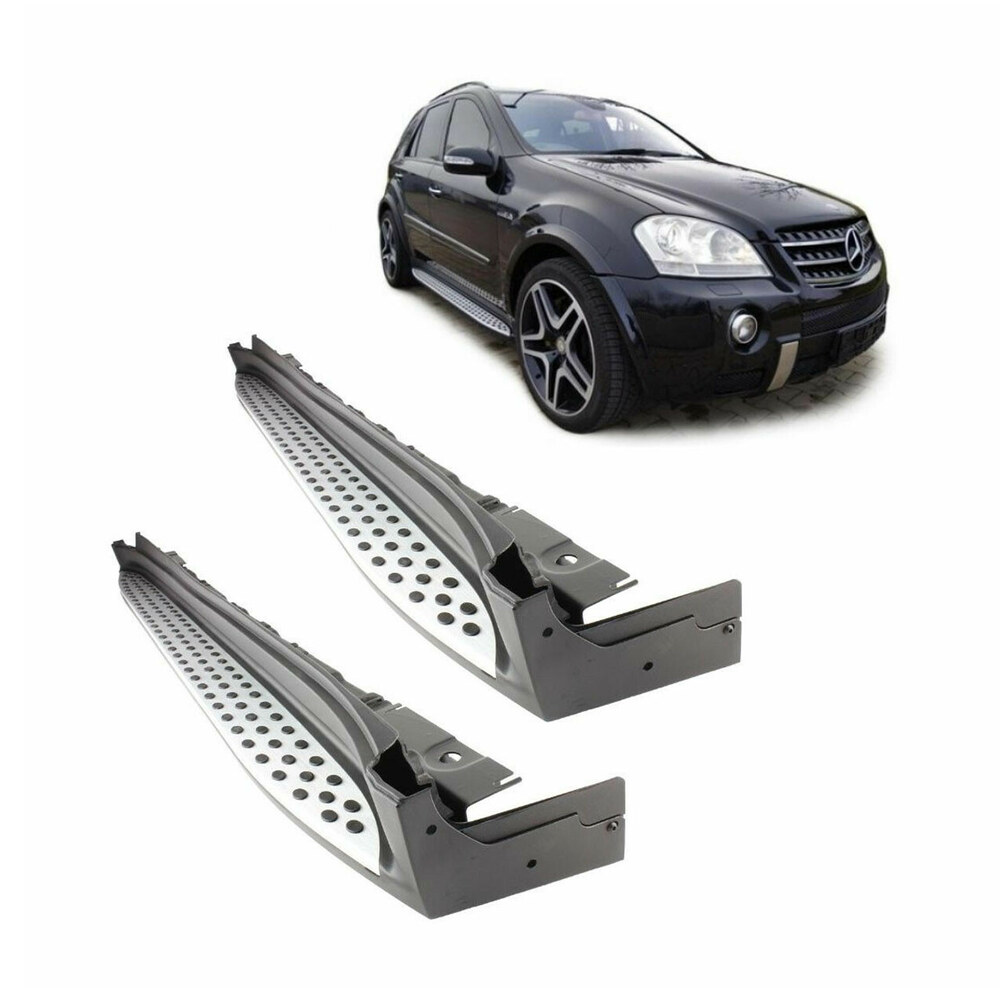 Praguri Aluminiu compatibile cu Mercedes ML W164 Praguri Aluminiu compatibile cu Mercedes ML W164