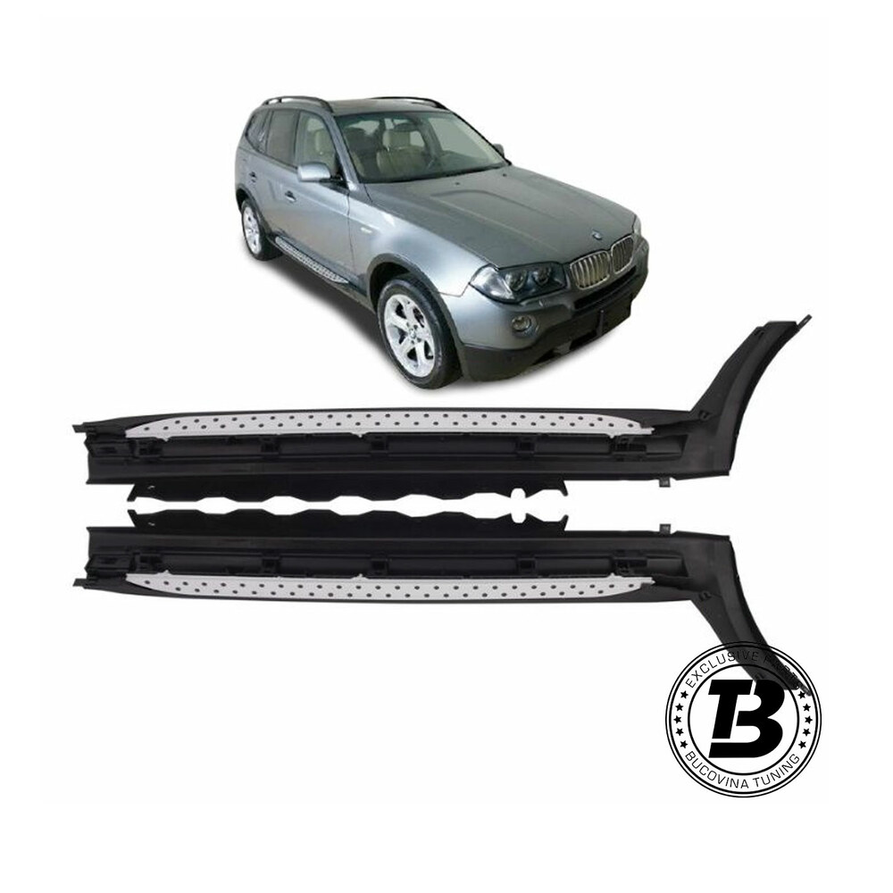 Praguri Aluminiu compatibile cu BMW X3 E83 Praguri Aluminiu compatibile cu BMW X3 E83