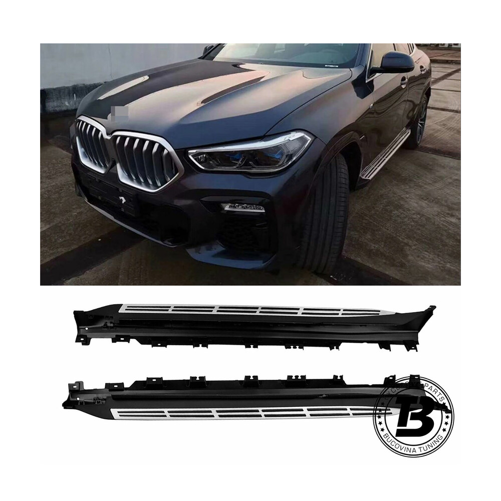 Praguri Aluminiu compatibile cu BMW X6 G06 Praguri Aluminiu compatibile cu BMW X6 G06