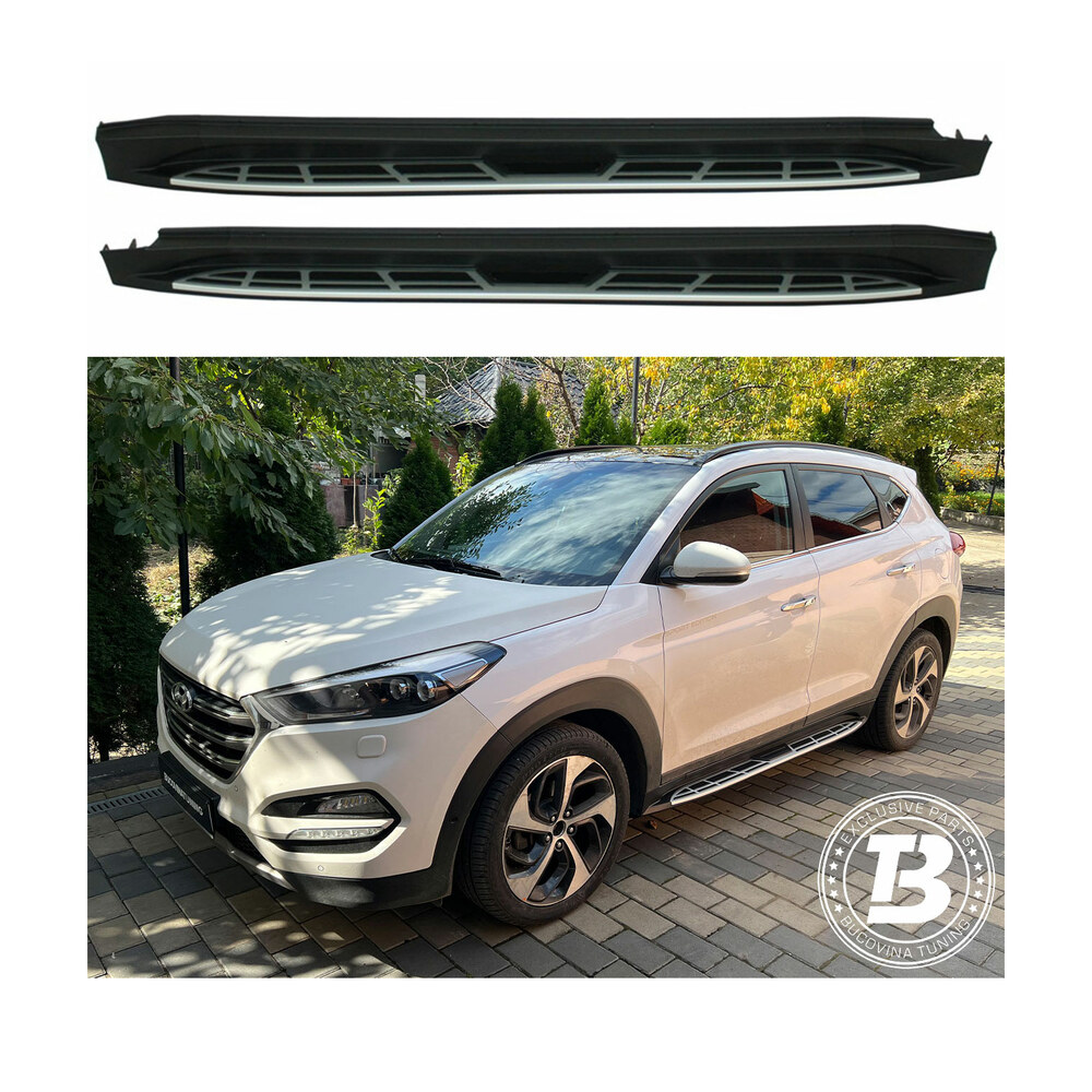 Praguri Aluminiu compatibile cu Hyundai Tucson III TL Praguri Aluminiu compatibile cu Hyundai Tucson III TL