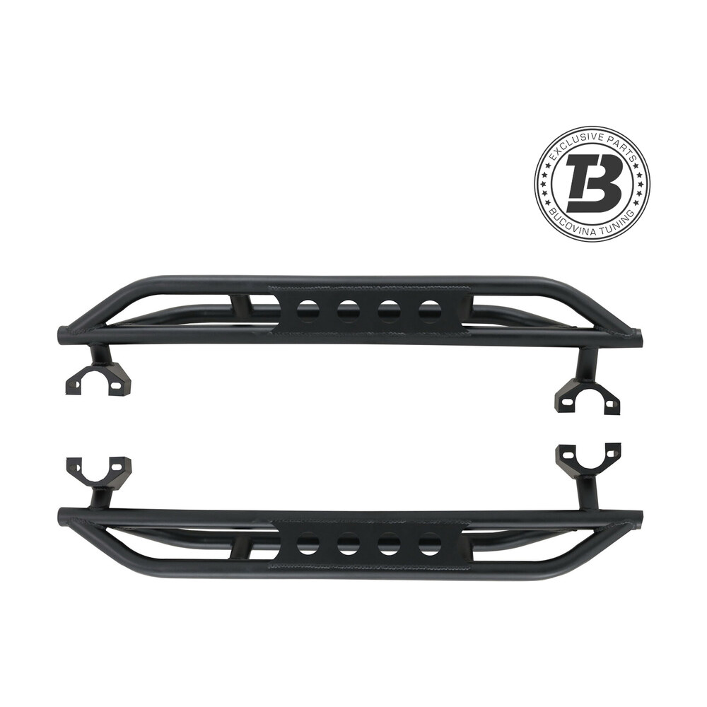 Praguri Aluminiu compatibile cu Jeep Wrangler Rubicon JK Praguri Aluminiu compatibile cu Jeep Wrangler Rubicon JK