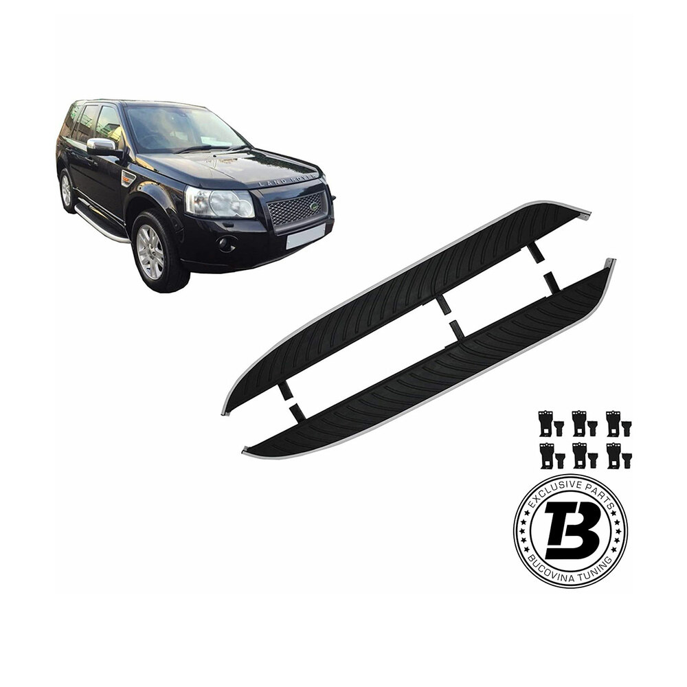 Praguri Aluminiu compatibile cu Land Rover Freelander 2 L359 Praguri Aluminiu compatibile cu Land Rover Freelander 2 L359