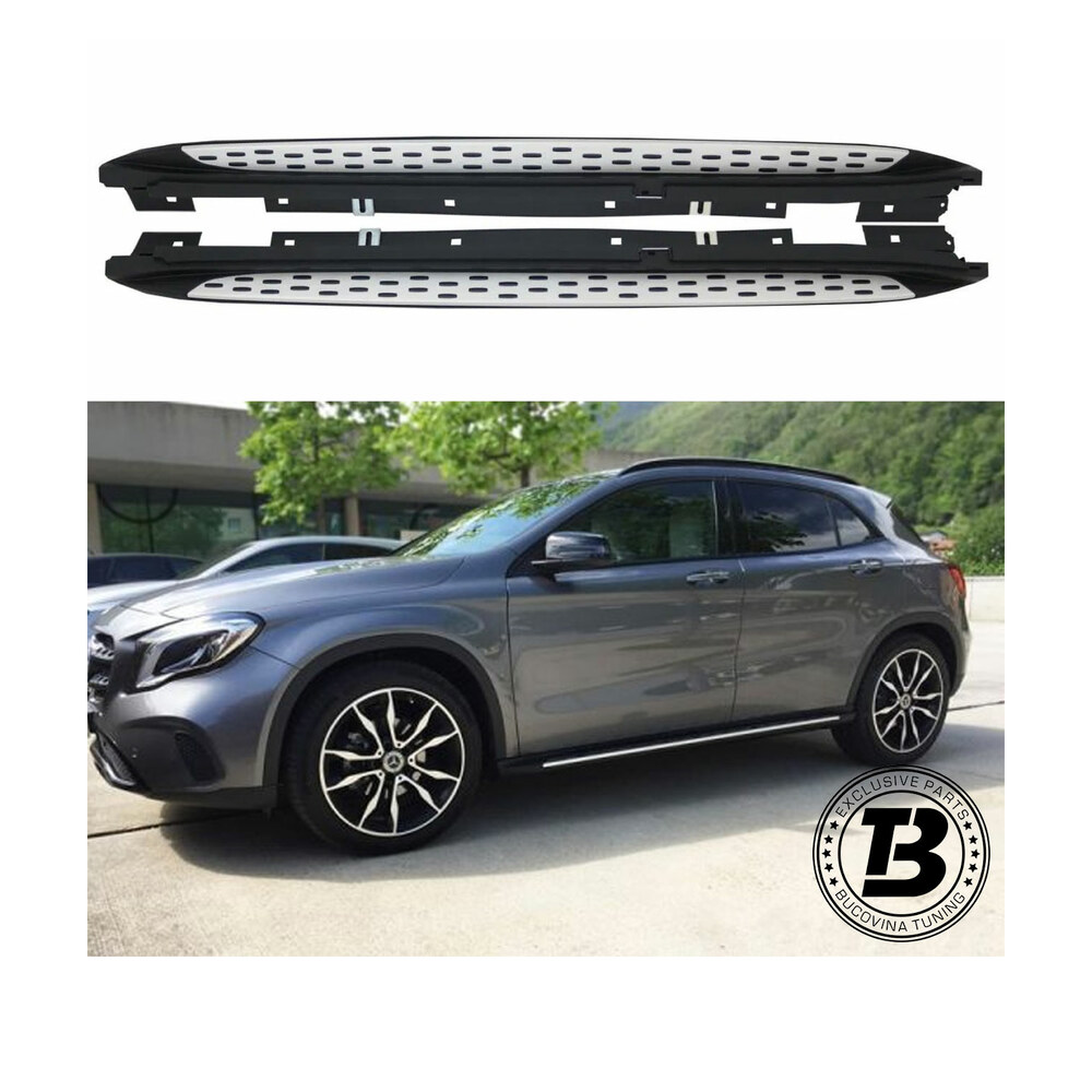 Praguri Aluminiu compatibile cu Mercedes GLA X156 Praguri Aluminiu compatibile cu Mercedes GLA X156