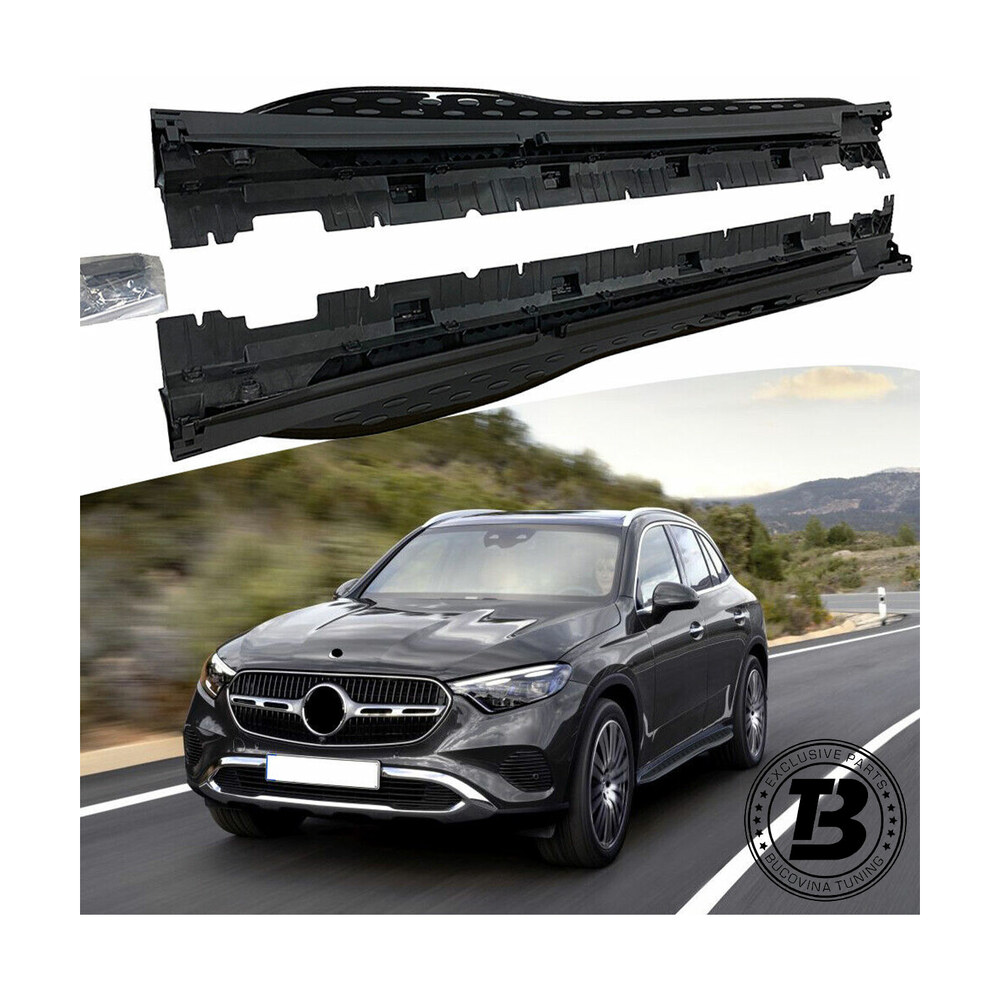 Praguri Aluminiu compatibile cu Mercedes GLC X254 SUV C254 Coupe Praguri Aluminiu compatibile cu Mercedes GLC X254 SUV C254 Coupe