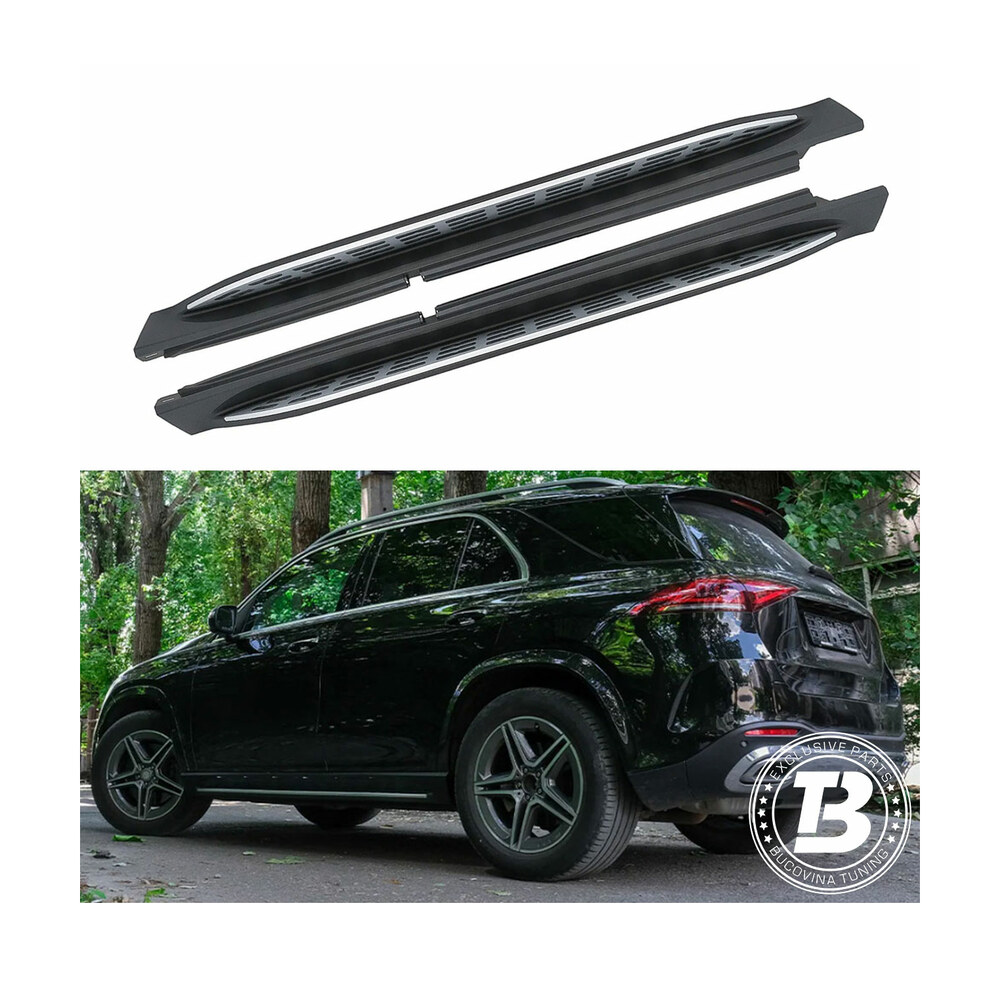 Praguri Aluminiu compatibile cu Mercedes GLE SUV W167 V167 Praguri Aluminiu compatibile cu Mercedes GLE SUV W167 V167