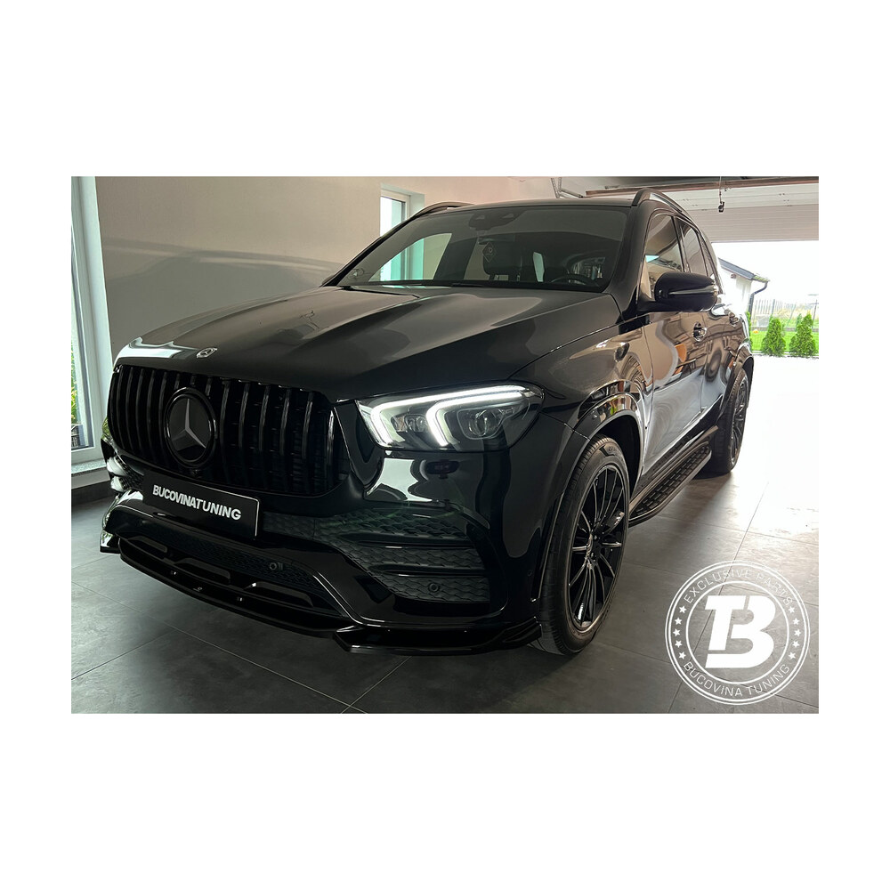 Praguri Aluminiu compatibile cu Mercedes GLE SUV W167 V167 Black Praguri Aluminiu compatibile cu Mercedes GLE SUV W167 V167 Black