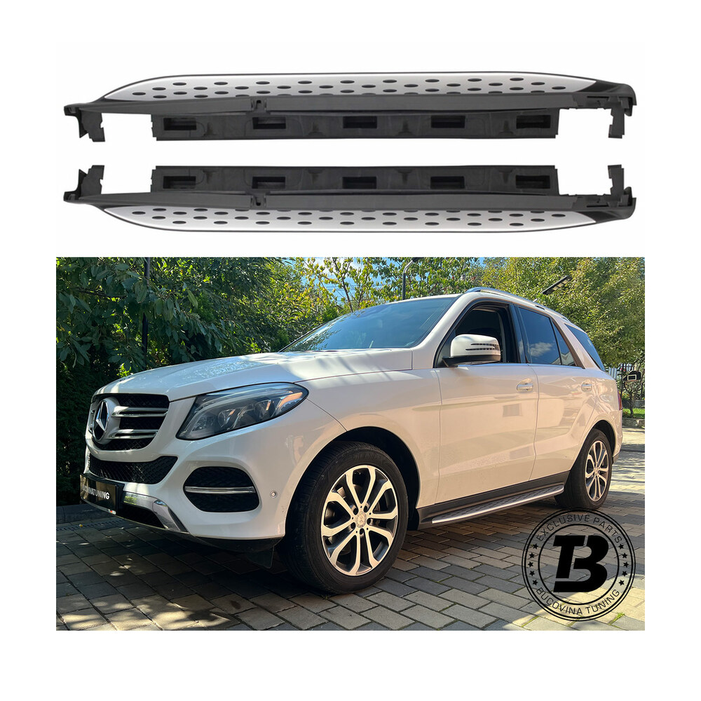 Praguri Aluminiu compatibile cu Mercedes ML GLE SUV W166 Praguri Aluminiu compatibile cu Mercedes ML GLE SUV W166