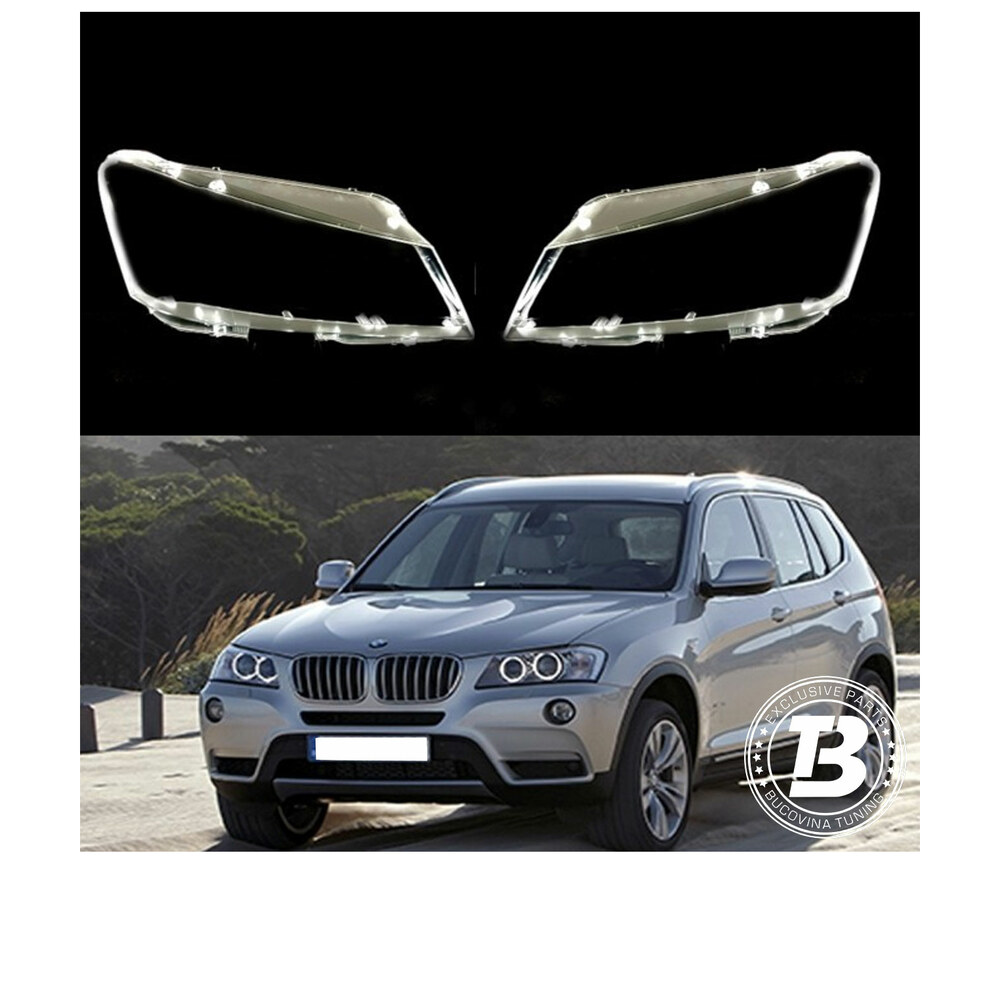 Sticle Faruri compatibile cu BMW X3 F25 Pre-Lci Sticle Faruri compatibile cu BMW X3 F25 Pre-Lci