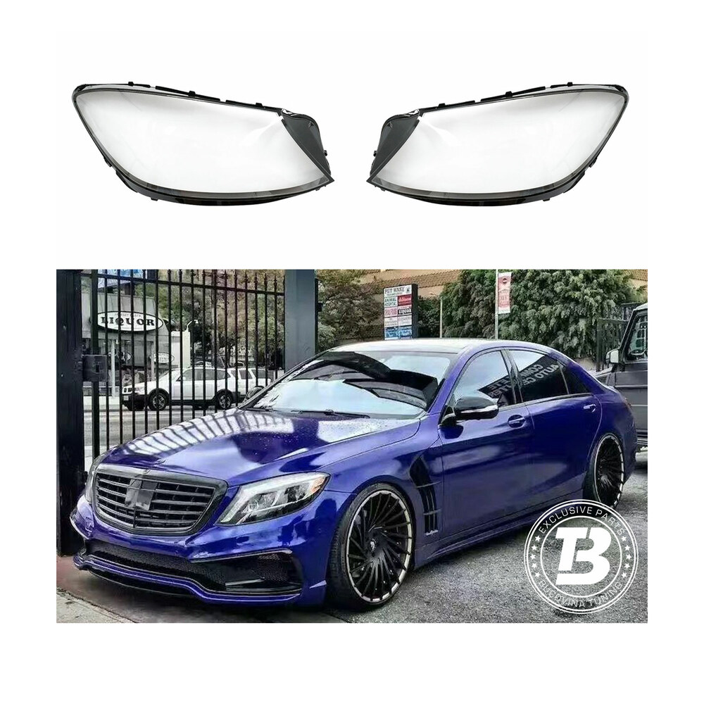 Sticle Faruri compatibile cu Mercedes Benz S Class W222 Non-Facelift Sticle Faruri compatibile cu Mercedes Benz S Class W222 Non-Facelift
