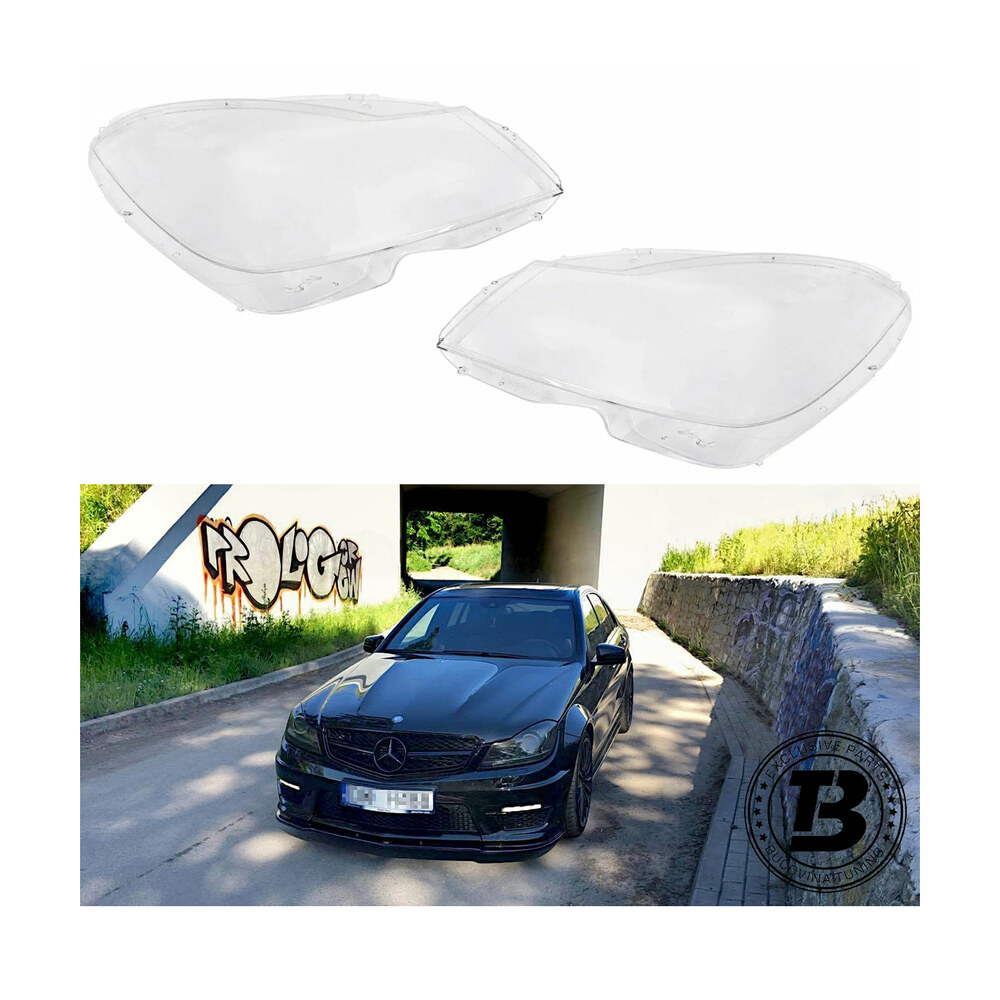Sticle Faruri compatibile cu Mercedes C Class W204 Sticle Faruri compatibile cu Mercedes C Class W204