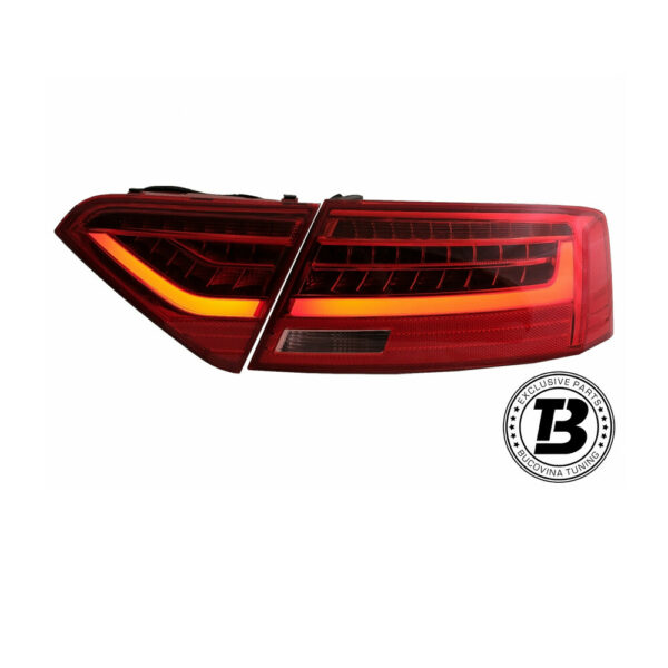 Stopuri Full LED compatibile cu Audi A5 8T Dynamic Design — imaginea 2