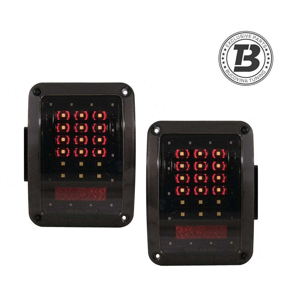 Stopuri FULL LED compatibile cu Jeep Wrangler JK Stopuri FULL LED compatibile cu Jeep Wrangler JK
