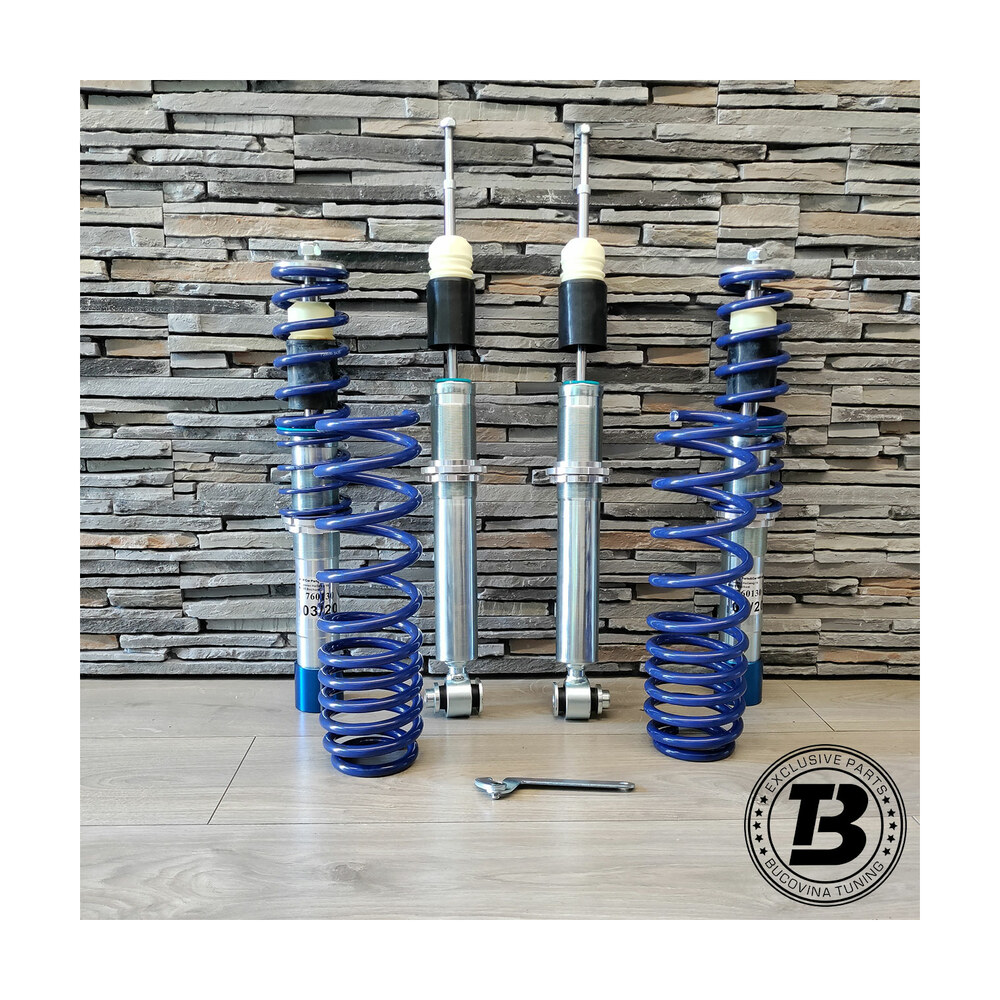 Suspensie Sport Reglabilă compatibilă cu BMW Seria 5 E39 JOM Blueline Suspensie Sport Reglabilă compatibilă cu BMW Seria 5 E39 JOM Blueline