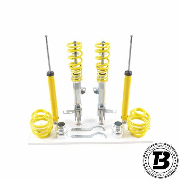 Kit suspensie sport reglabilă FK compatibil cu Opel Insignia: amortizoare față filetate, amortizoare spate, arcuri și chei