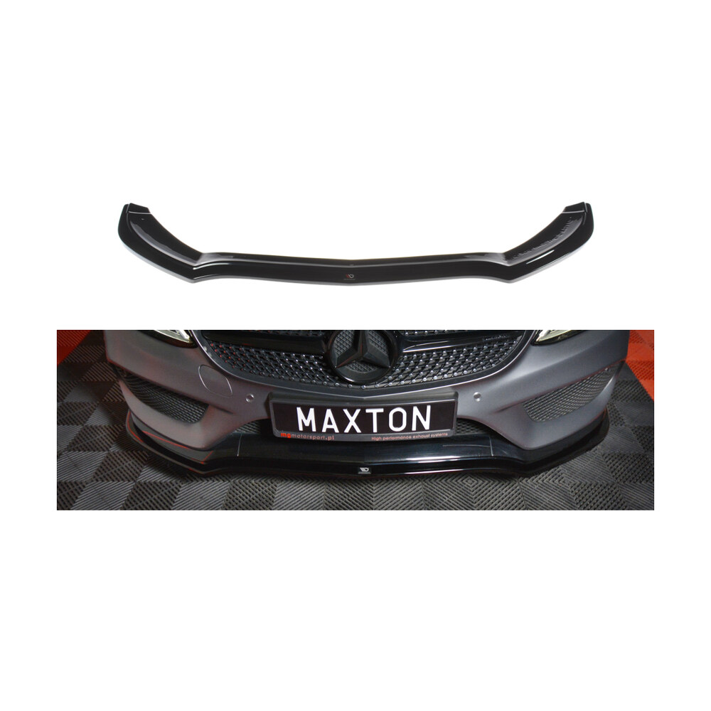Prelungire Bară Față compatibilă cu Mercedes C-Class W205 AMG Maxton Design Prelungire Bară Față compatibilă cu Mercedes C-Class W205 AMG Maxton Design