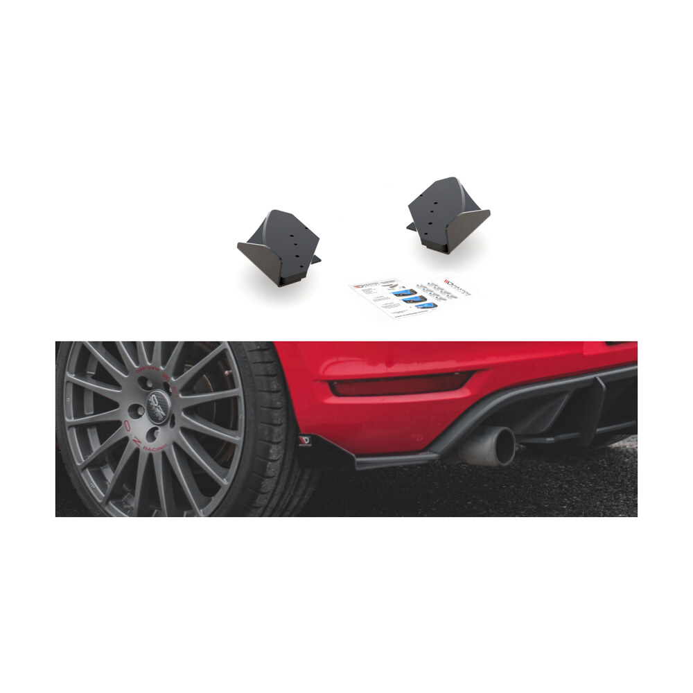 Prelungiri Laterale Bară Spate compatibile cu VW Golf 6 GTI Maxton Design Prelungiri Laterale Bară Spate compatibile cu VW Golf 6 GTI Maxton Design