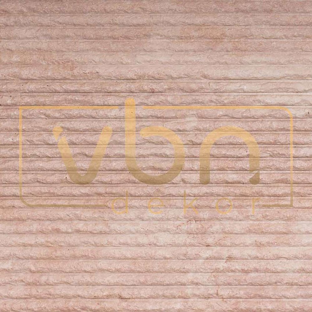 Piatră flexibilă Oman Linear Stone HY001, bej Piatră flexibilă Oman Linear Stone HY001, bej rozaliu cu striații orizontale în relief