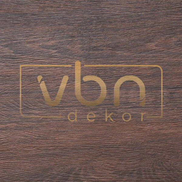 Piatră flexibilă Original Wood Dark Brown, desen de lemn maro închis cu fibră adâncă și crăpături fine