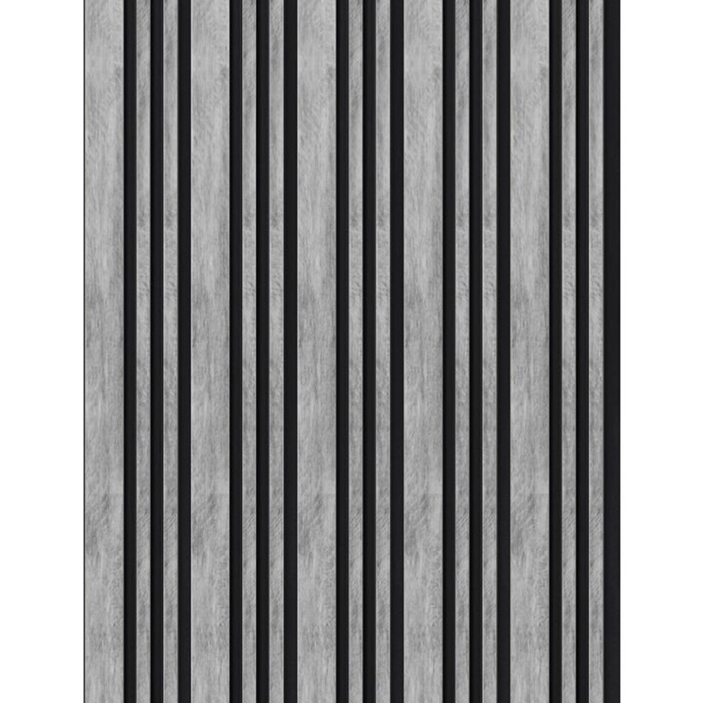Riflaj JC1079-11089, argintiu cu negru Riflaj JC1079-11089 montat, benzi argintii cu textură de beton și nervuri negre, vedere frontală