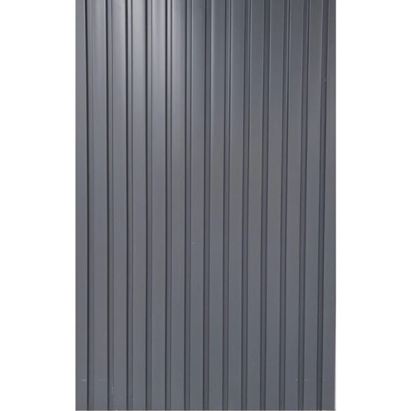 Riflaj decorativ JC962-6497 gri, detaliu cu canelurile verticale ale suprafeței