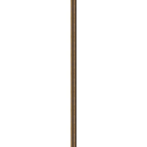 Bară de riflaj decorativ JC963-1287T din durcompozit, lungă de 2,7 m, vedere întreagă