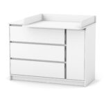 Comodă camera copii Rian 1200, finisaj White, interiorul mobilei