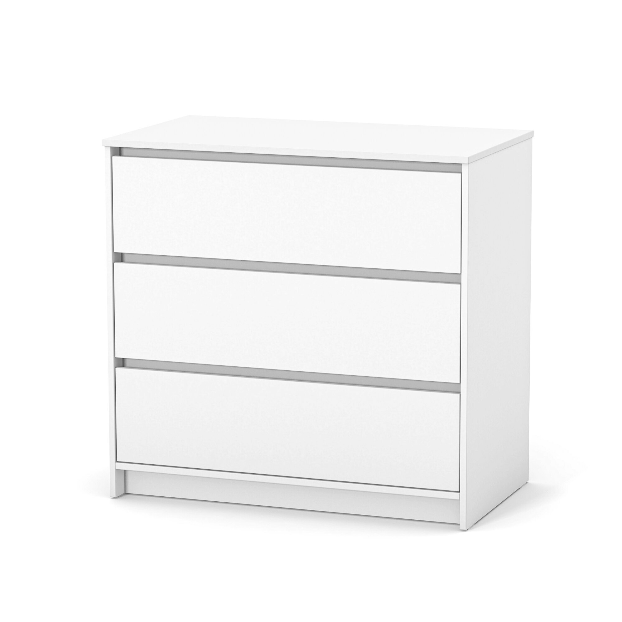 Comodă camera copii Rian 900, finisaj White, vedere de ansamblu Comodă camera copii Rian 900, finisaj White, vedere de ansamblu