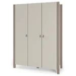 Dulap camera copii Maia 1310, finisaj cashmere-cappuccino, detaliu al sertarelor