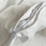 Set lenjerie de schimb 3 piese pentru pătuț, Dreams milky, textura materialului