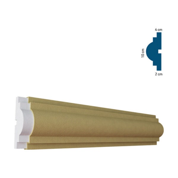 Ancadrament decorativ pentru fereastră BEA-001, 200x10x4 cm