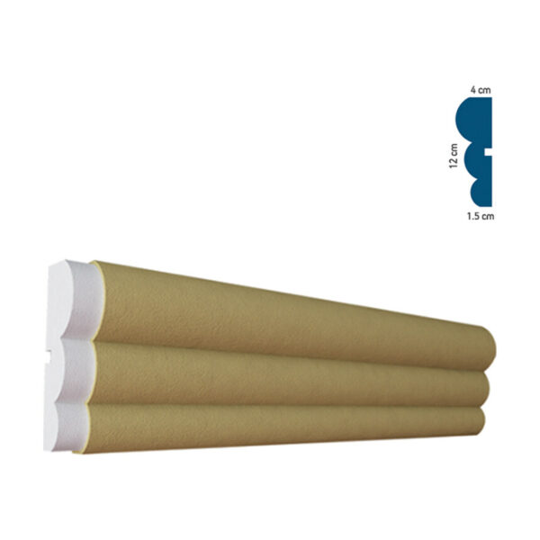 Ancadrament decorativ pentru fereastră BEA-003, 200x12x4 cm