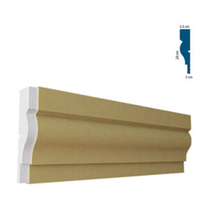 Ancadrament decorativ pentru fereastră BEA-010, 200x20x4,5 cm