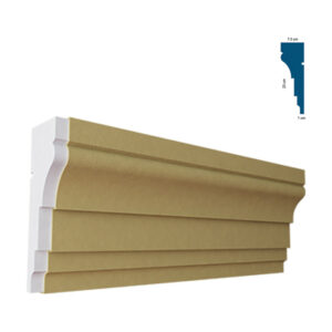 Ancadrament decorativ pentru fereastră BEA-011, 200x25x7,5 cm