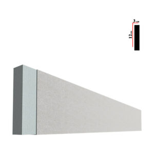 Ancadrament decorativ pentru fereastră BEA-014, 200x12x3 cm