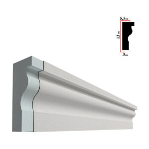 Ancadrament decorativ pentru fereastră BEA-017, 200x13x5,5 cm