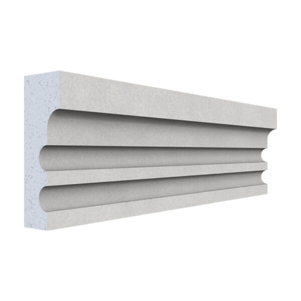 Ancadrament fațadă polistiren A-205, 200 x 12,5 x 4,5 cm, pentru fațadă