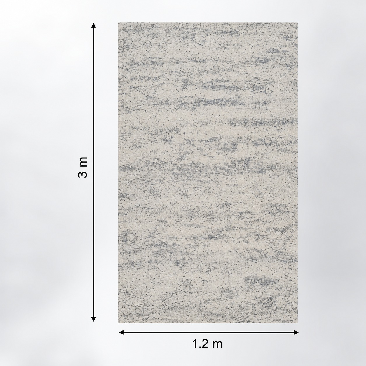 Autocolant Mineral Cloud, cotele de 1,2 × 3 m Foaie de autocolant Mineral Cloud, crem-alb cu dâre gri orizontale, cu cotele de 1,2 × 3 m