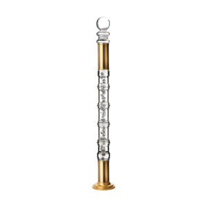 Balustradă cu accesoriu de aluminiu 2851, Ø 10 cm, 120 cm